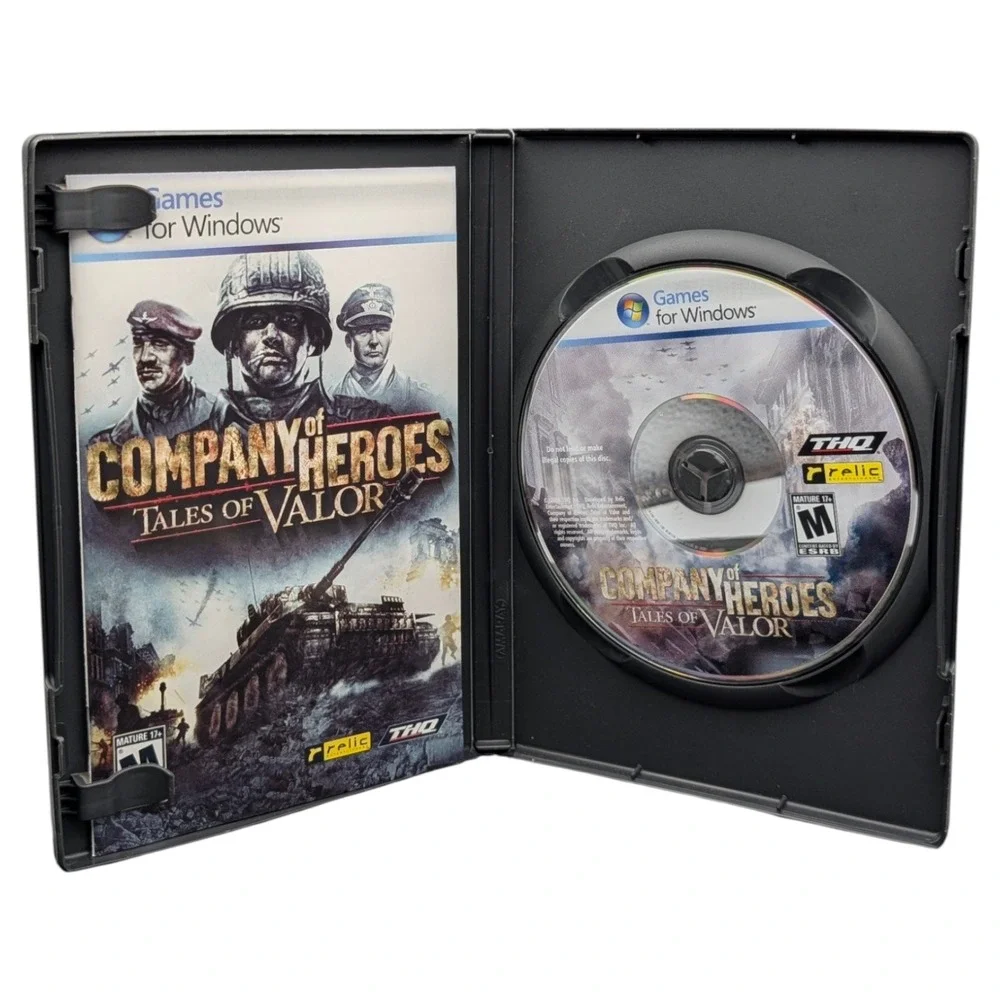 Company of Heroes Tales of‎ Valor PC DVD Windows Game Relic THQ